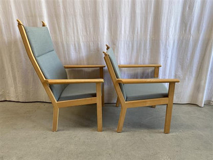 Poltrone Hans Wegner design danese vintage [j44174] misure da richiedere