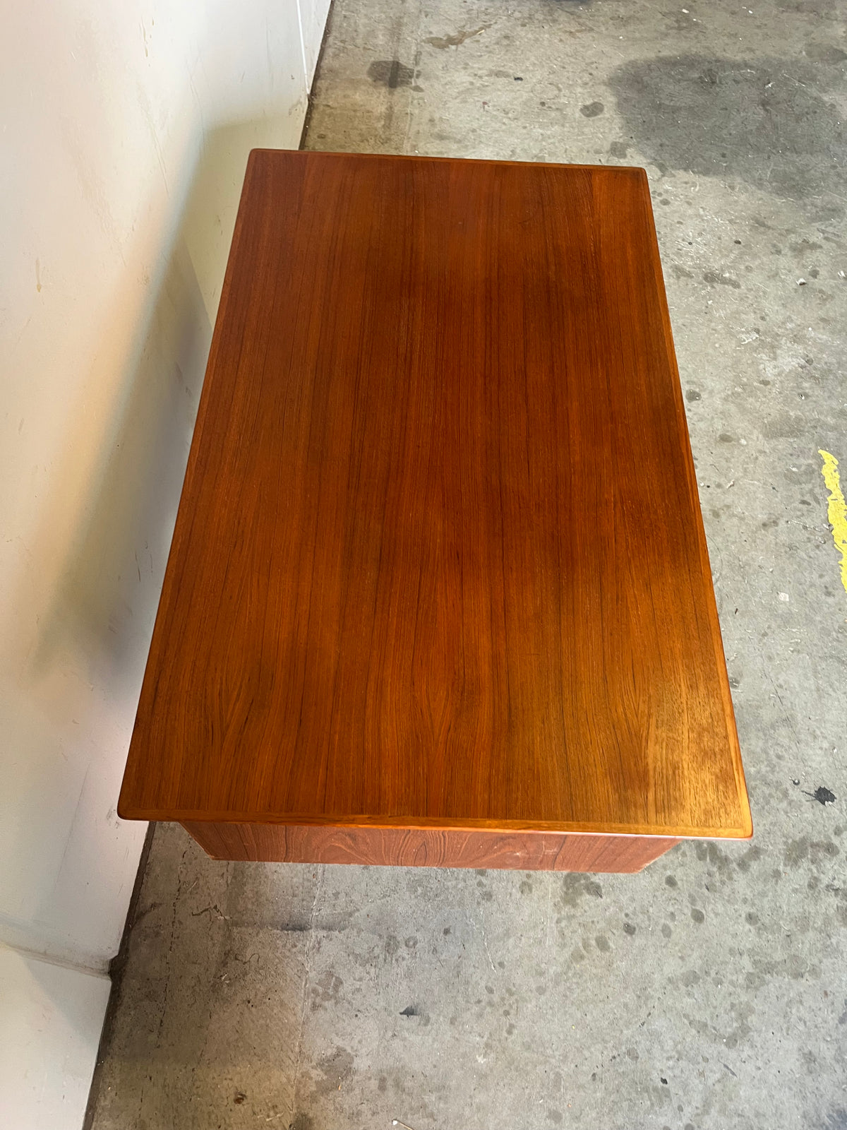 Scrivania in teak 105cm design danese vintage anni 60 | fz8718