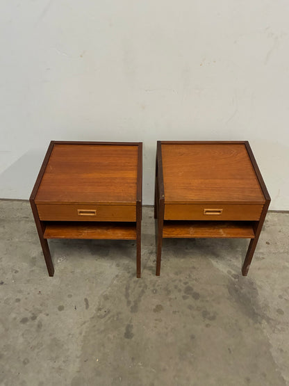 Comodini coppia design svedese vintage anni 60 | fz10159
