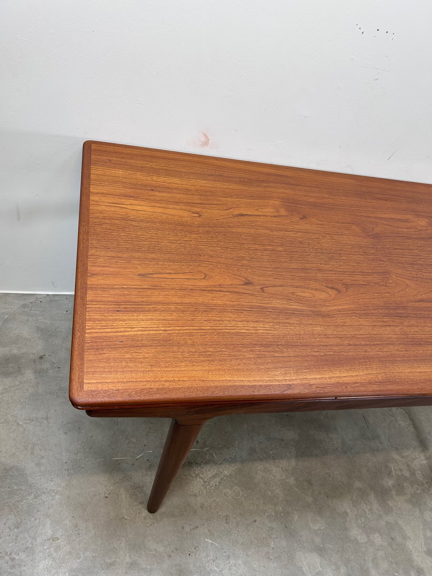 Tavolo rettangolare Johannes Andersen design vintage 1960 | nr10275