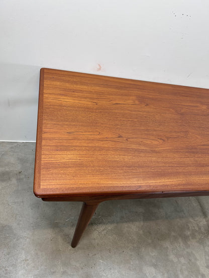 Tavolo rettangolare Johannes Andersen design vintage 1960 | nr10275