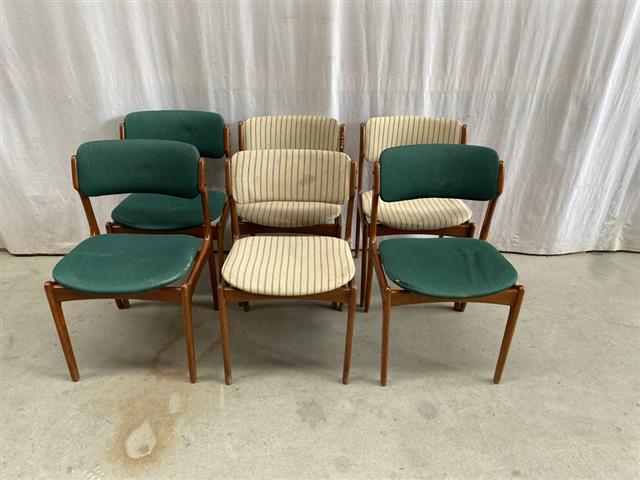 Sedie vintage design danese anni 60 [j44034] misure su richiesta