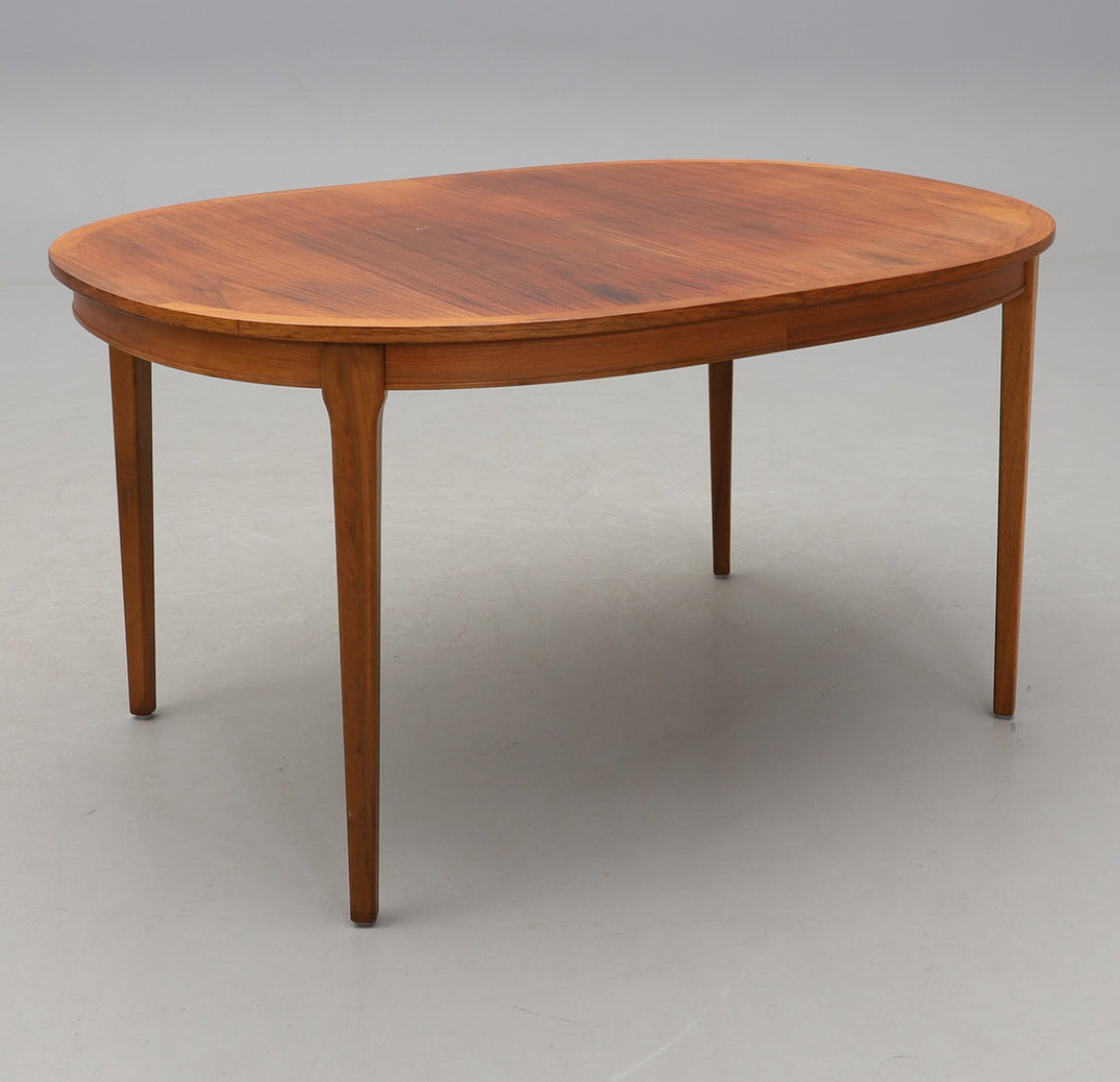 Tavolo ovale design vintage svedese anni 50 | fz8708