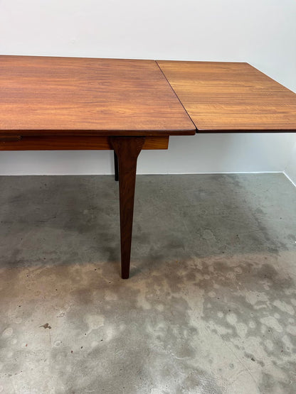 Tavolo rettangolare design danese vintage 1960 | nr7762