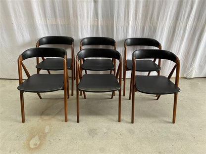Sedie Farstrup Th. Herlev vintage design danese anni 60 [j42796] misure L.50 H.77 P.42
