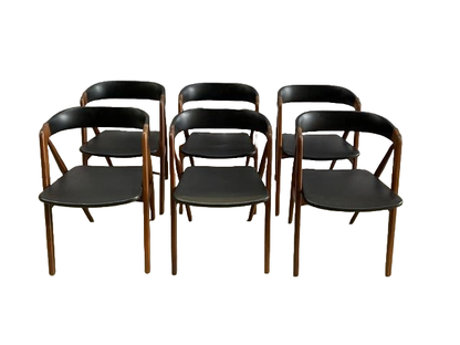 Sedie Farstrup Th. Herlev vintage design danese anni 60 [j42796] misure L.50 H.77 P.42