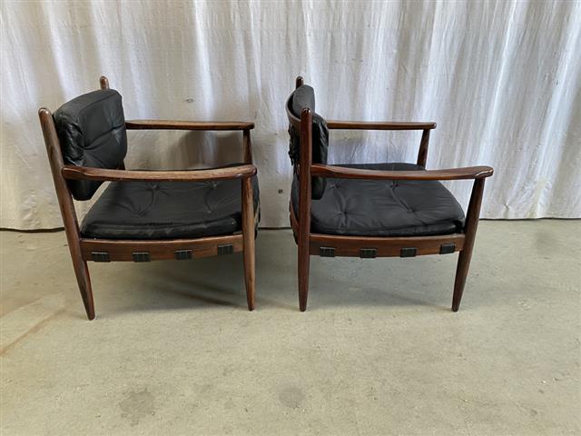 Poltrone coppia Eric Merthen design danese vintage [j44254]