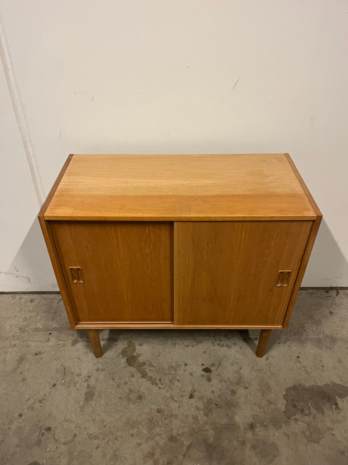 Sideboard in quercia 87cm design svedese vintage 1960 | fz9363