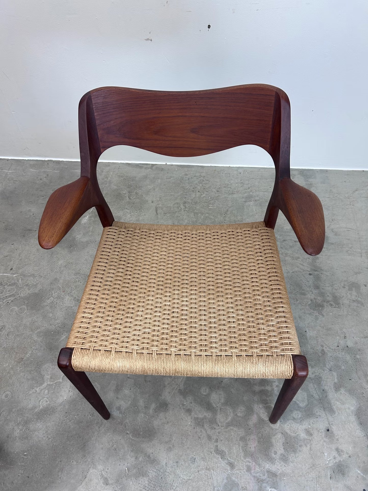 Sedia Model 55 Niels o Møller design danese vintage anni 60 | nr9846