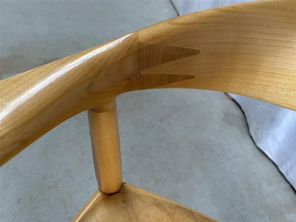 Poltroncina Hans J. Wegner vintage design danese anni 60 [j43658] misure L.63 H.76 P.49