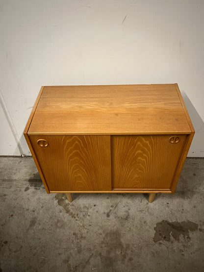 Sideboard in quercia 80cm design svedese vintage 1950/60 | fz9179