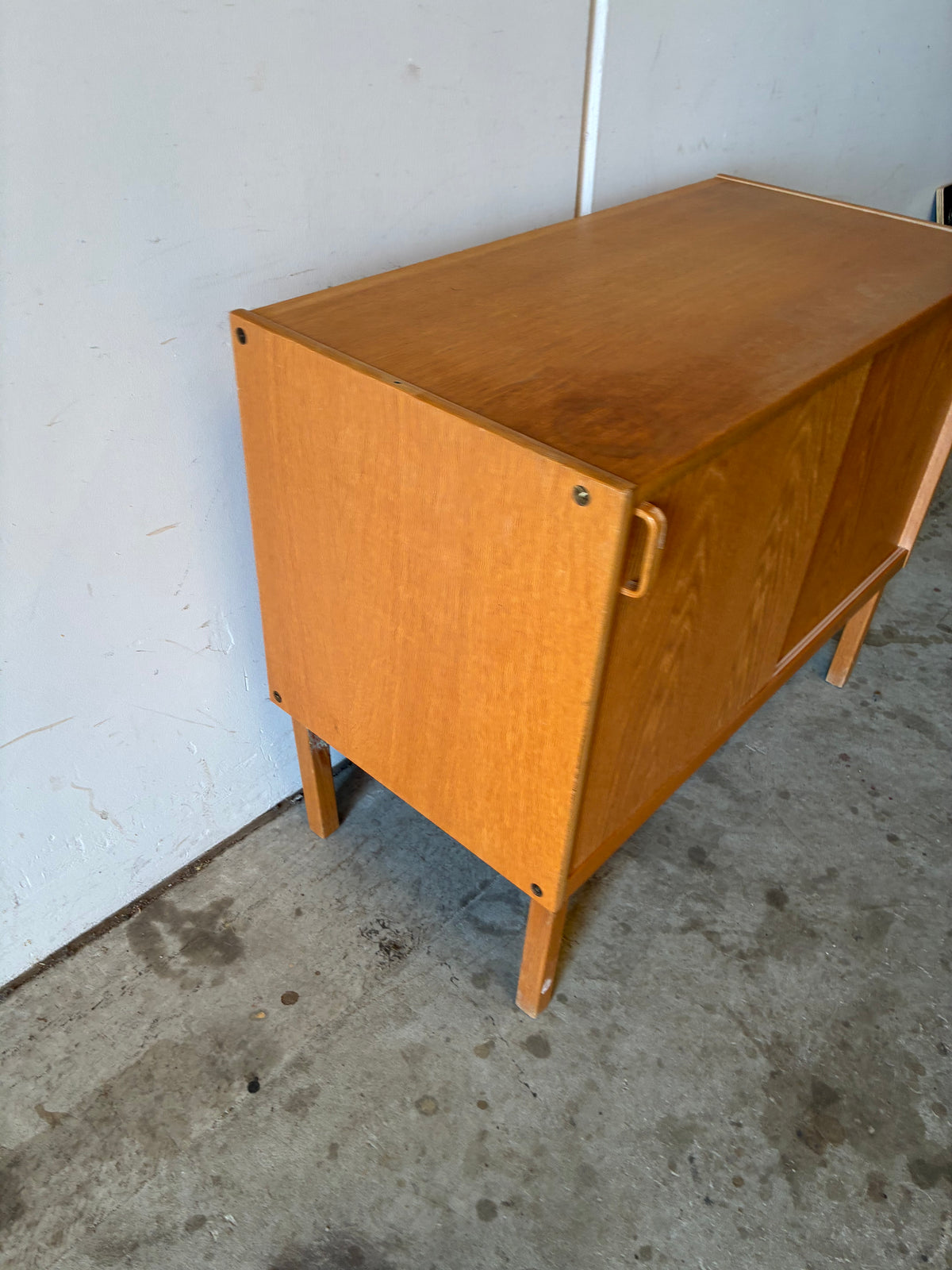 Sideboard Bertil Fridhagen in quercia 90cm design svedese vintage 1950/60 | fz10745