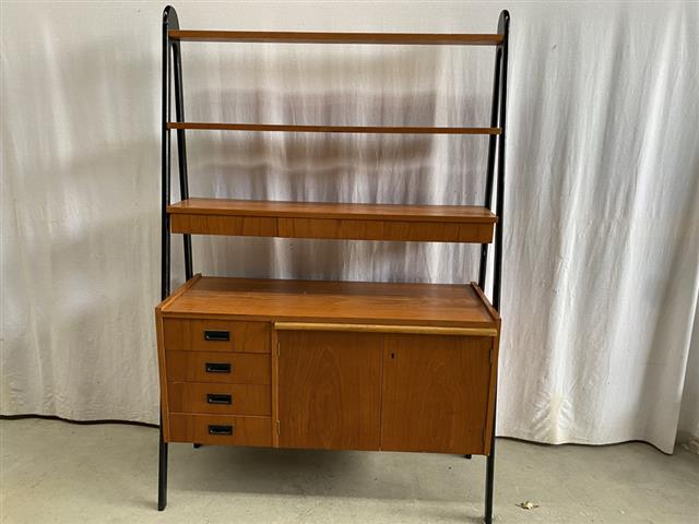 Libreria design svedese vintage anni 60 [j42186]