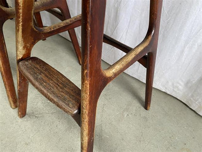 Sgabelli bar Erik Buck vintage design danese anni 60 [j43762] misure su richiesta
