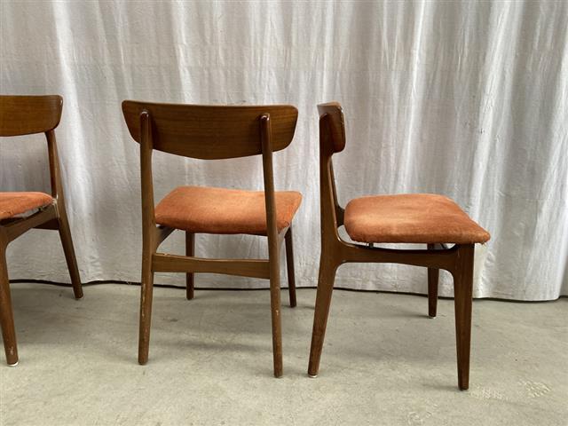 Sedie vintage design danese anni 60 [j44035] misure su richiesta