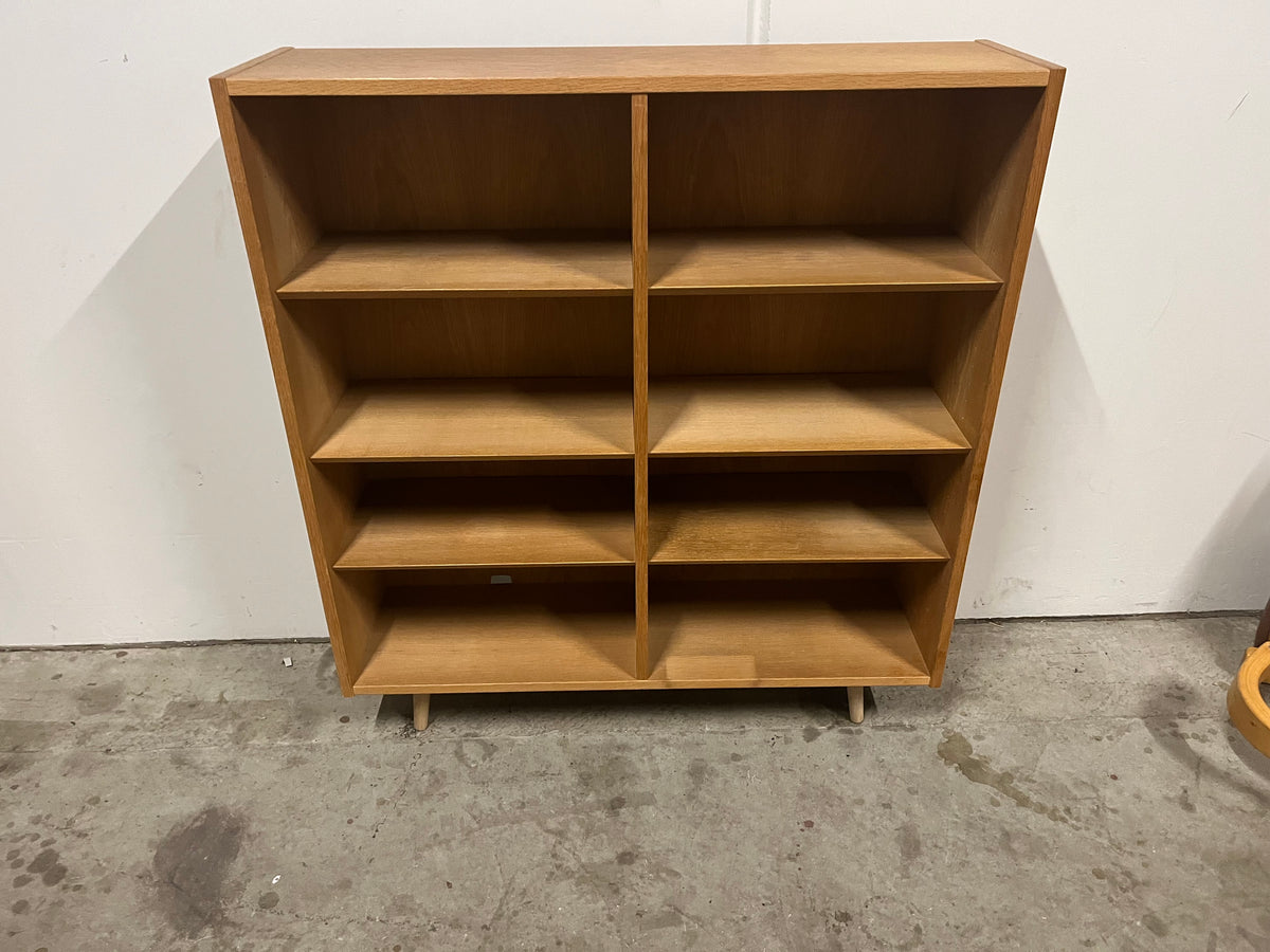 Libreria in quercia 108x120cm design svedese vintage anni 60 | fz5586