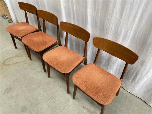 Sedie vintage design danese anni 60 [j44035] misure su richiesta
