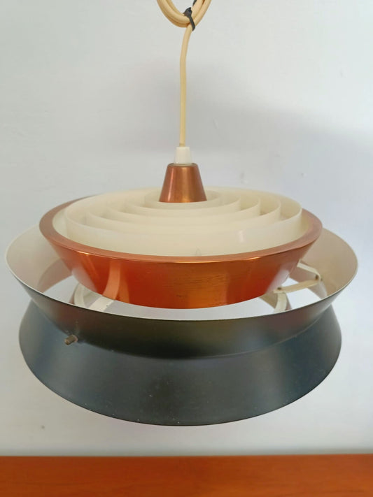 Lampadario Carl Thore pendel Trava design svedese vintage anni 50 | L.32 | 94vnt3
