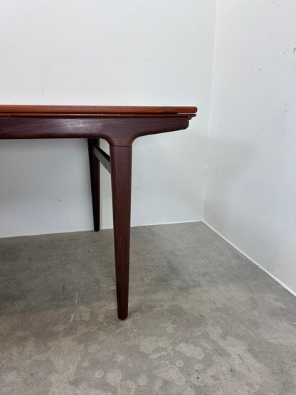 Tavolo rettangolare Johannes Andersen design vintage 1960 | nr10275