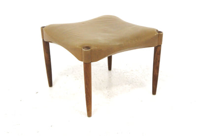 Poggiapiedi Anders Jensen design svedese vintage anni 60 [sw26249] misure L.44 H.33 P.44