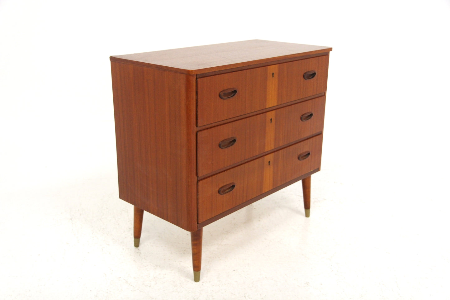 Cassettiera design svedese vintage anni 50 [sw26158] misure L.82 H.70 P.38