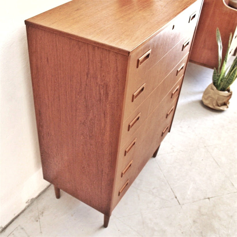 Cassettiera design danese originale vintage anni 50 [64sea-10799]