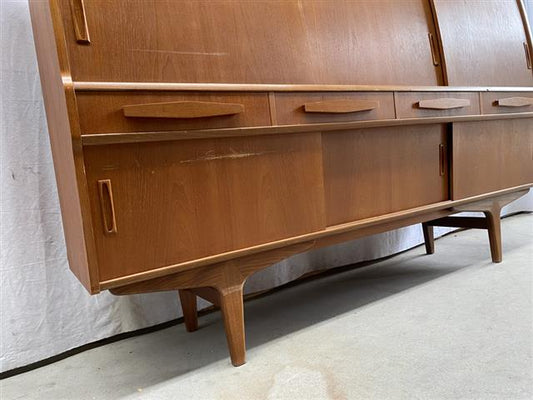 Credenza design danese vintage anni 50 [j41265] misure L.200 H.130 P.48