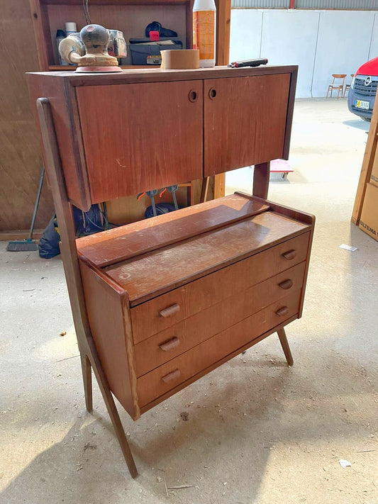Credenza design danese vintage anni 50 [91vnt5] misure a breve * IN ARRIVO A METÀ MAGGIO *