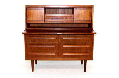 Scrittoio Sigfrid Omann design danese vintage anni 60 [sw18403] misure L.115 H.115 P.47