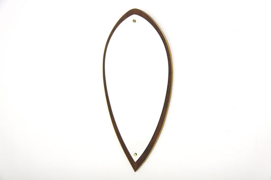 Specchio vintage design svedese anni 50 [sw26083] misure L.43 H.88 P.1,5