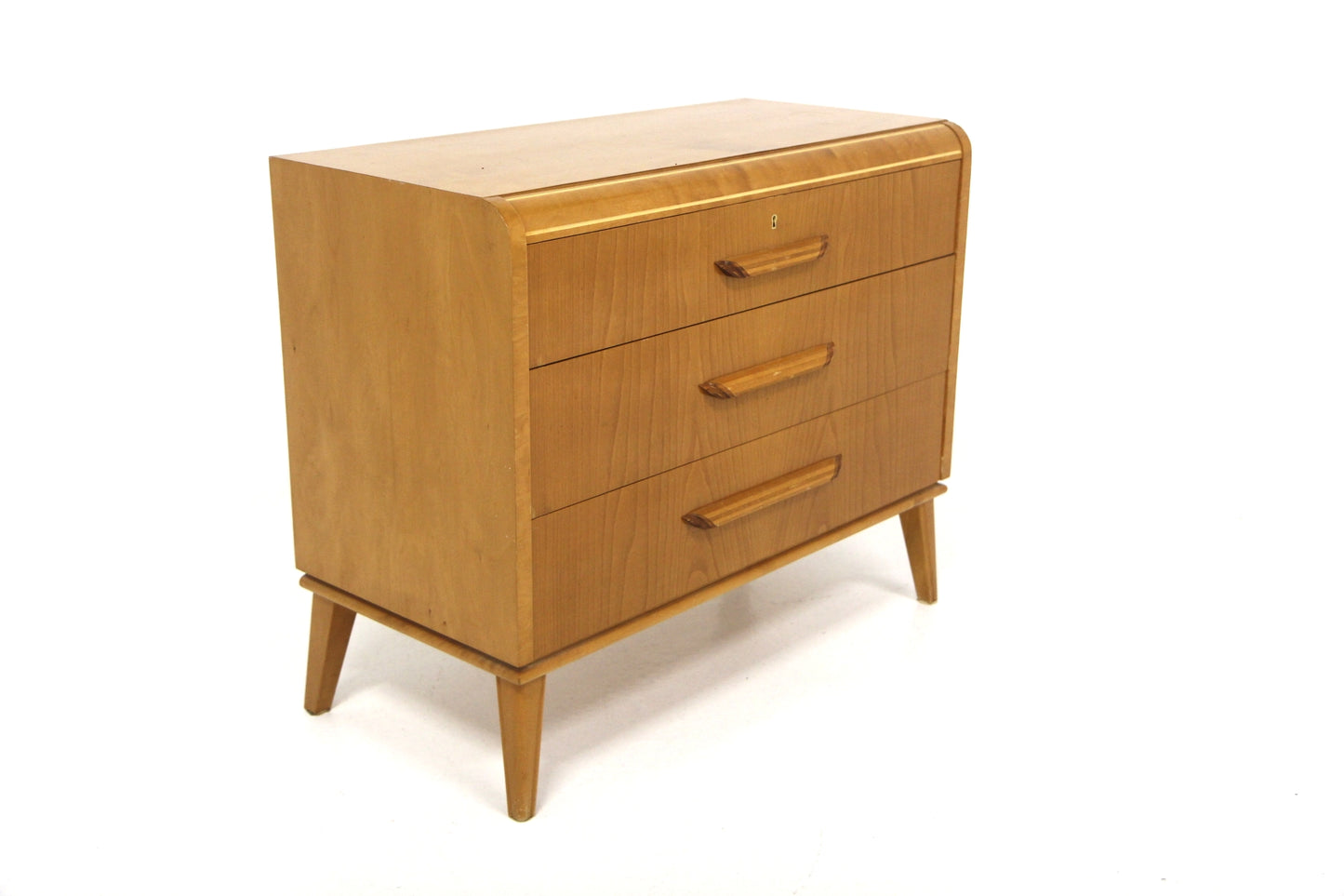 Cassettiera design svedese vintage anni 40 [sw26540] misure L.85 H.70 P.42
