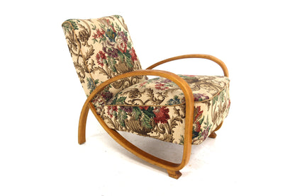 Poltrona design svedese vintage anni 40 [sw26385] misure L.65 H.75 P.85