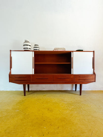 Credenza design danese originale anni 60 [64sea-10897] misure L.200 H.112 P.45