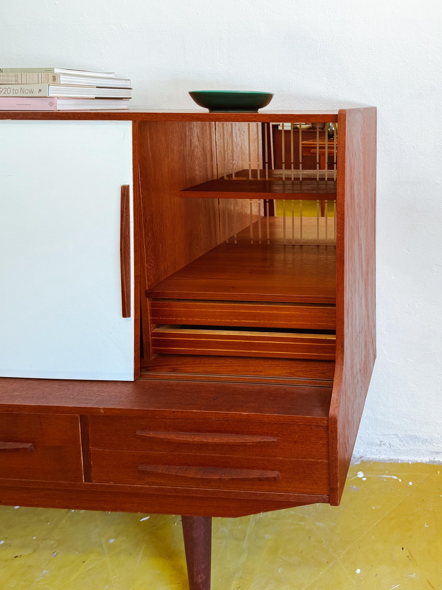 Credenza design danese originale anni 60 [64sea-10897] misure L.200 H.112 P.45