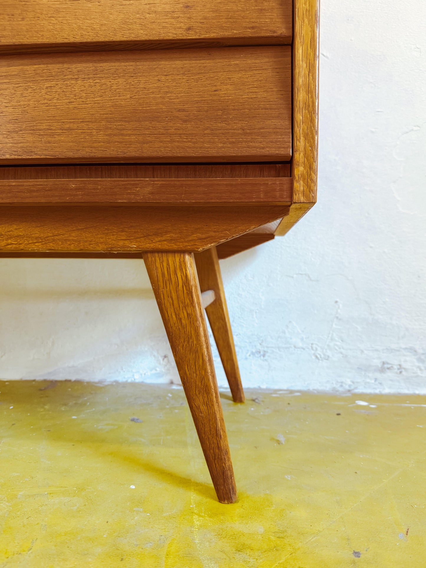 Libreria scrittoio design svedese vintage anni 60 [83sw24614] misure L.120 H.163,5 P.28