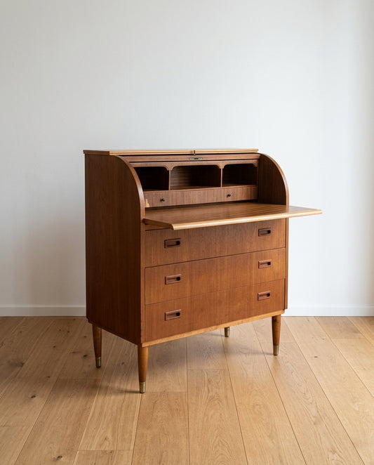 Scrittoio design svedese vintage anni 50 | 99sw26835