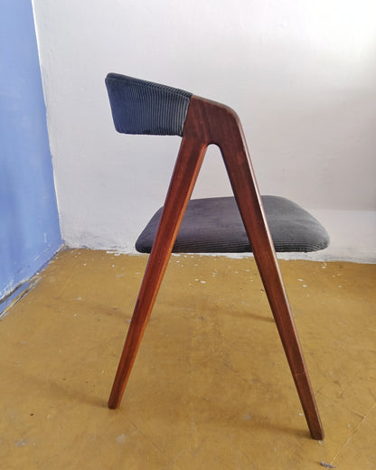 Sedie vintage design danese anni 50 [86st4fork] * NUOVA STOFFA * misure H.75/45 L.50 P.49