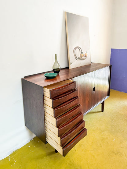 Credenza Arne Vodder n.63 design danese originale anni 60 [vodder] misure L.183 P.49 H.110
