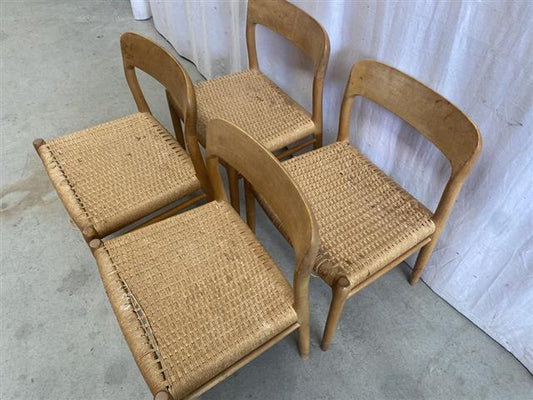Sedie vintage design danese anni 60 [j44085] misure su richiesta