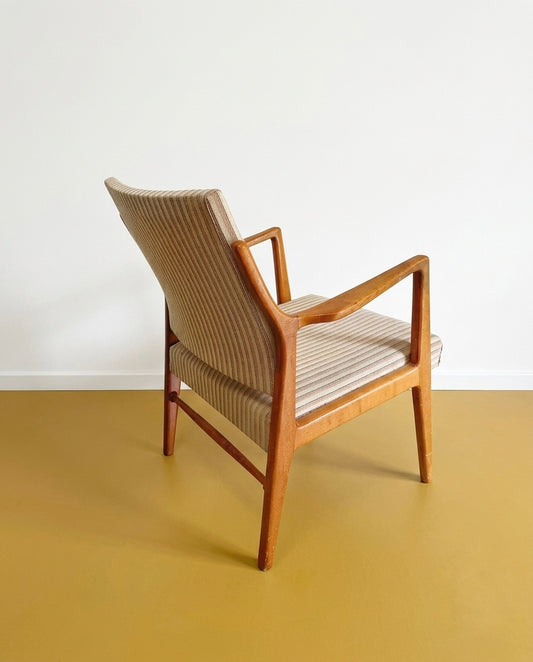 Poltrona Svedese Vintage Anni '50 Betulla Linee Essenziali | 93sw28019