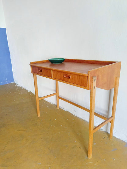 Consolle svuotatasche toletta design svedese vintage anni 60 [84sw25080] misure L.80 H.67/57 P.41