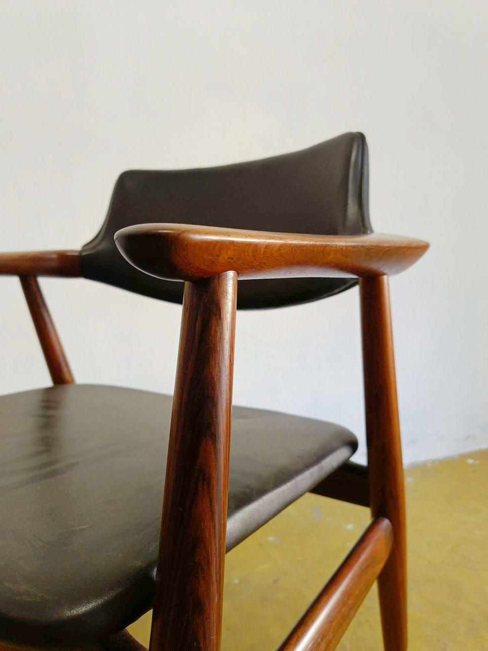 Poltroncina Erik Kirkegaard Danese Vintage Anni '50 Teak