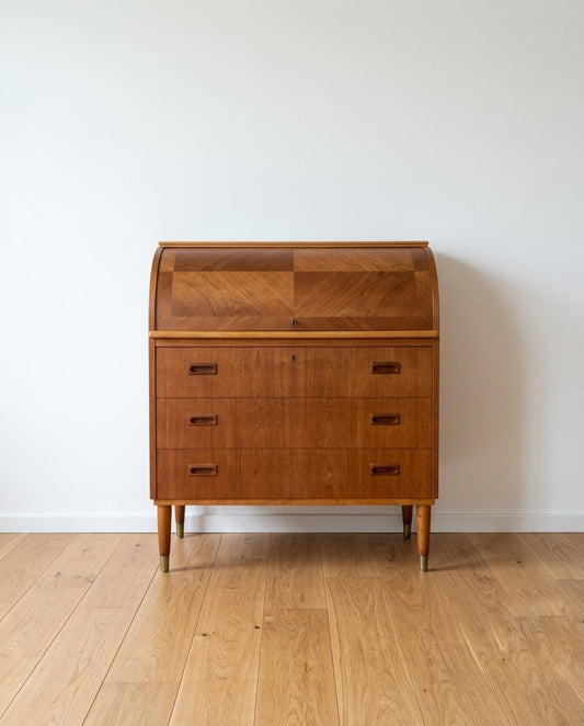 Scrittoio design svedese vintage anni 50 | 99sw26835