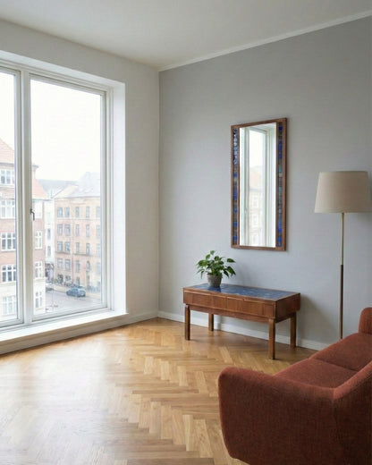 Tavolino + specchio design danese vintage anni 60