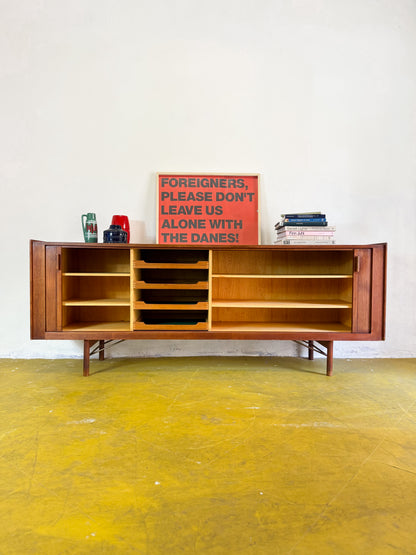 Sideboard Ib Kofod-Larsen per Brande Møbelfabrik design danese vintage originale [kofod] misure L.206 H.80 P.50