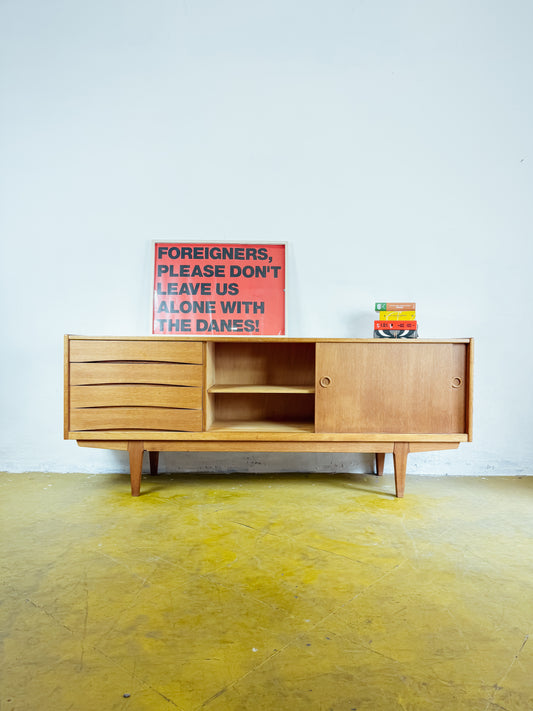 Sideboard Erik Wørts Svedese Vintage Anni '60 | Quercia Ante Cassetti 181cm