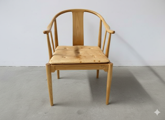 Sedia Hans Wegner design danese vintage [j42769] misure da richiedere