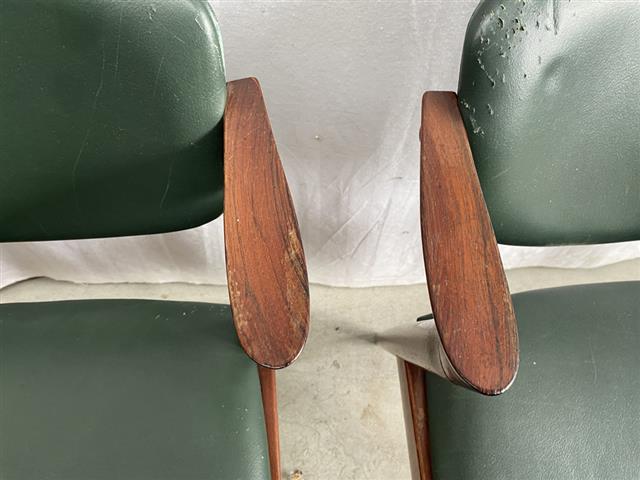 Sedie Kai Kristensen vintage design danese anni 60 [j44116] misure su richiesta