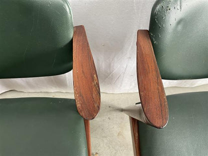 Sedie Kai Kristensen vintage design danese anni 60 [j44116] misure su richiesta