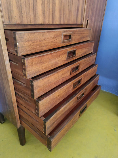 Credenza design danese originale anni 60 [pali2] misure L.119 H.148 P.46